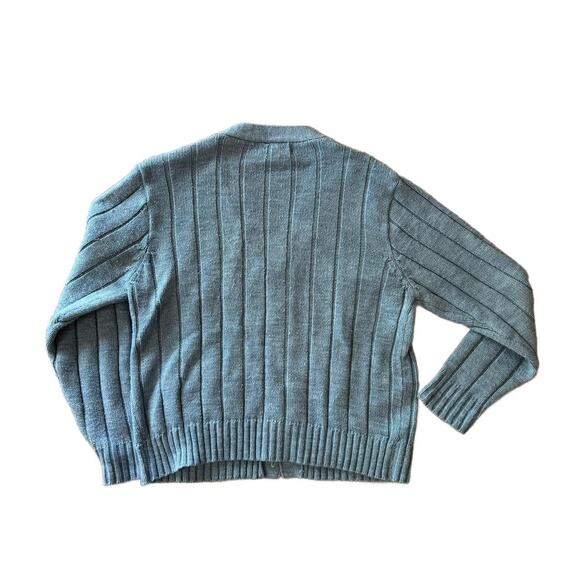 Men's M Troy Hill Vintage Cardigan Grandpa Sweater - Picture 3 of 3